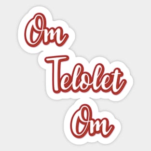 Om Telolet Om Sticker